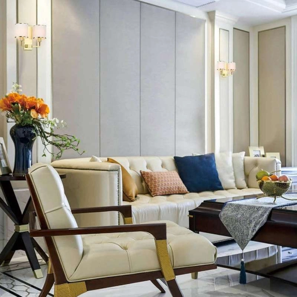 Kinkiet LAMPA ścienna Casa Cromo Parette Orlicki Design abażurowa OPRAWA tuby kremowe chrom