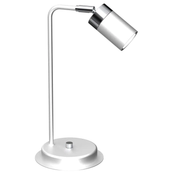 Loftowa lampa biurowa JOKER MLP7751 na biurko biało srebrna