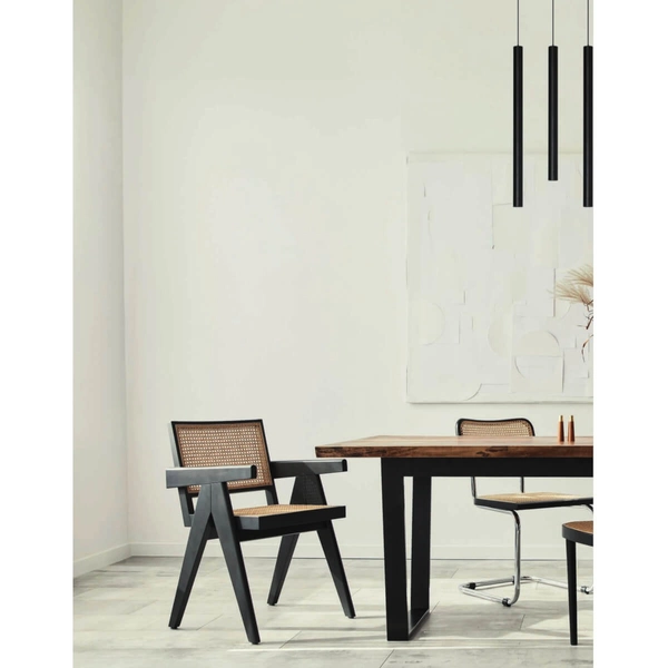 Zwisowa lampa do sypialni VERNO AZ6312 Azzardo LED 15W 3000K czarna