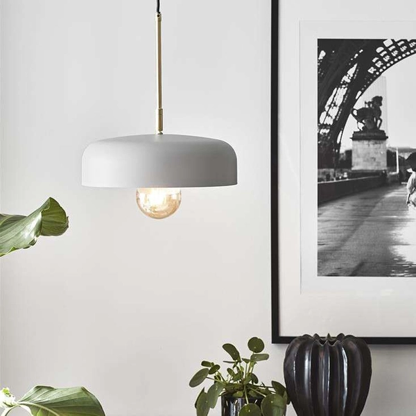 Wisząca LAMPA loftowa CAEN 107924 Markslojd metalowa OPRAWA regulowany ZWIS hygge mosiądz szara