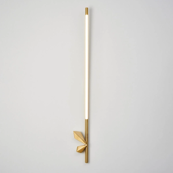 Minimalistyczna lampa ścienna FLORENCE ST-9515 GOLD LED 5W 3000K złoty