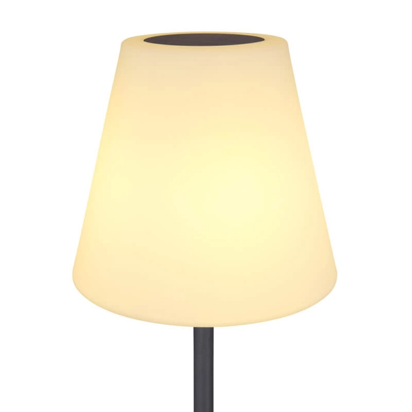 Lampa stojąca tarasowa Solar 33897 Globo LED 0,9 RGB z pilotem IP44