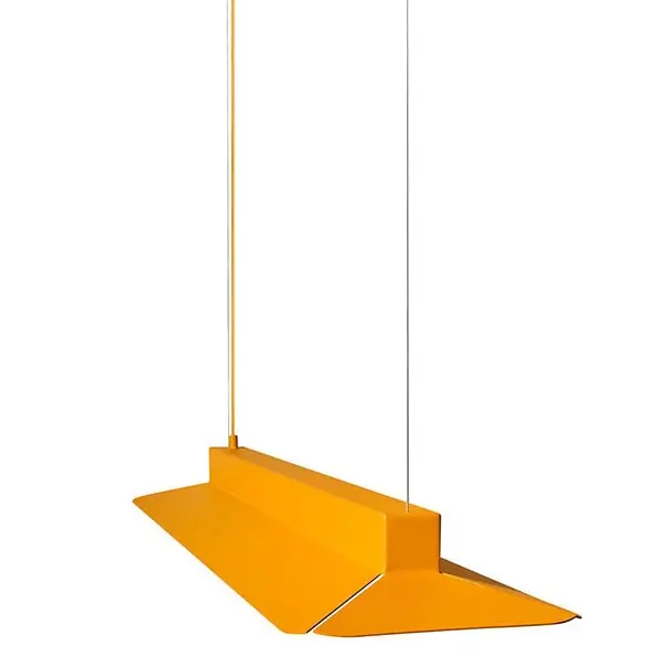 Dekoracyjna lampa wisząca Yottsu YOC653P02 LED 24W 3000K liniowa żółta