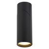 Punktowa lampa India 7860 sufitowy reflektorek czarny do sypialni