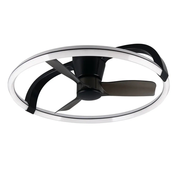 Okrągły lampowentylator STOCKHOLM R64262132 LED 37W 2700-6000K czarny