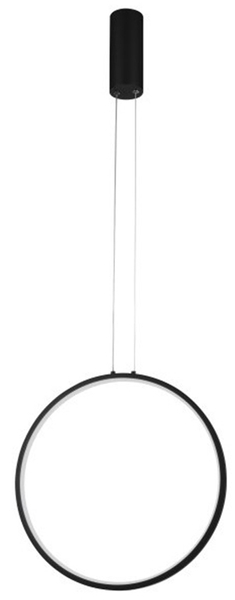 Lampa wisząca koło Massima AZ5253 LED 25W 3000K circle czarny