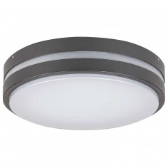 Plafon do ogrodu Hamburg 8848 Rabalux LED 12 W 4000K IP44 antracyt