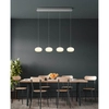 Molekułowa lampa wisząca nad stół Quintara 15744-4HN LED 24W 3000K nikiel