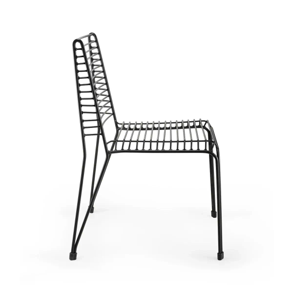 Hoker do jadalni IRON czarny MH-016CH-B metalowy do kuchni