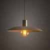 Loftowa wisząca lampa Astra 10711 owalny abażur zwis na kablu beżowy