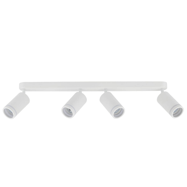 Lampa sufitowa Jet 6917 sopel potrójna do kuchni metalowa biała