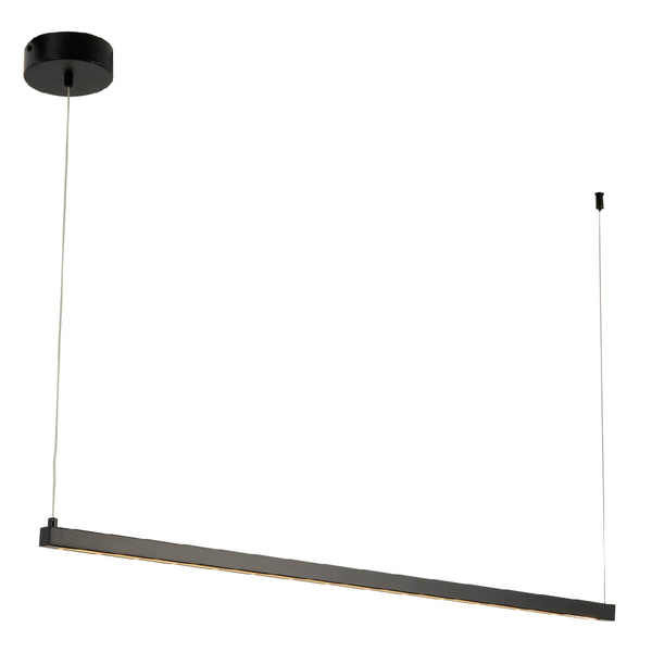Zwisająca lampa BEAM ST-8960-L120 black LED 13W 3000K nad wyspę czarna