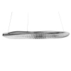 Lampa wisząca kryształowa ANILLO chrom MSE1501100598 1xLED 36W 3000K ring