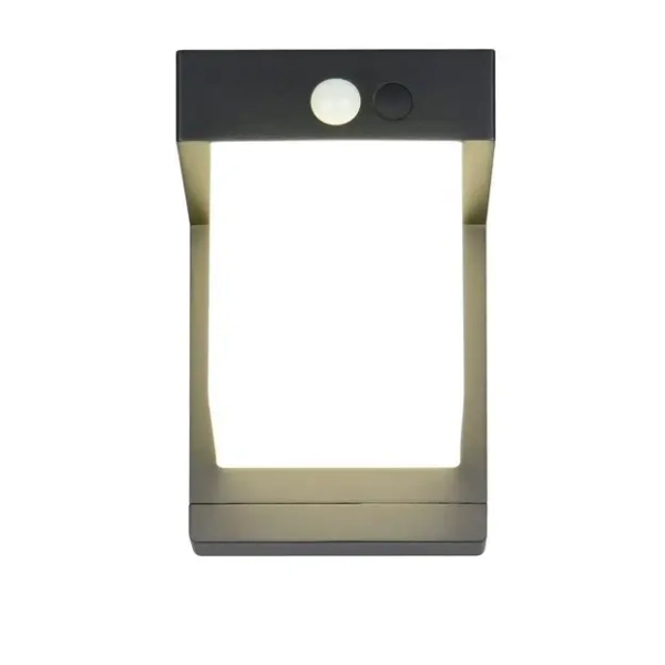 Kinkiet z czujnikiem COLOMBO R23286132 LED 5,5W 4000K IP44 czarny biały