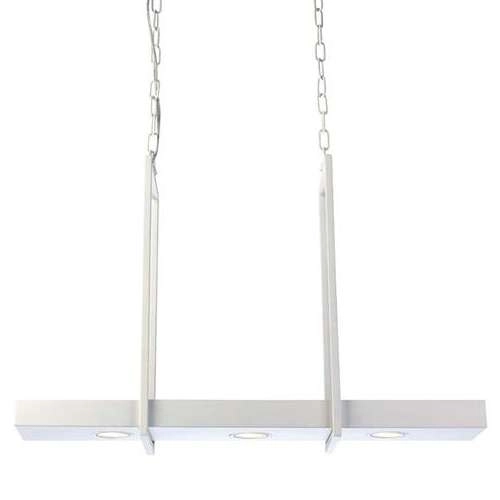 Rustykalna LAMPA belka TRAY 106124 Markslojd metalowa OPRAWA wisząca LED 9W 3000K zwis prostokątny biały