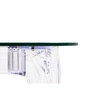 Szklany stolik salonowy King KH010100205 glamour transparentny