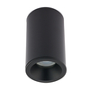 Punktowa lampa sufitowa Alpha 8363 czarna tuba spot łazienkowy