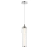 Wisząca lampa Espada QN-ESPADA-1P-PC LED 18W 3000K szklana tuba srebrny