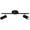 Lampa sufitowa GAVI 308429 Polux ścienna listwa LED 9W 3000K regulowane reflektorki tuby czarne