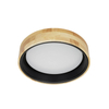 Ekologiczna lampa sufitowa Campelo LED 20W 4000K drewniana
