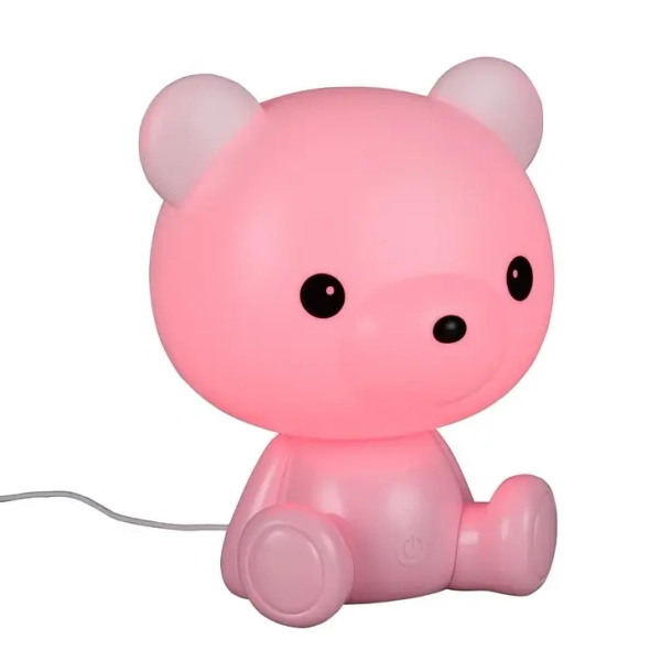 Dziecięca lampka nocna CUTIE R57991193 LED 0,3W 3000K miś różowy