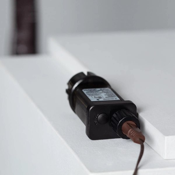 Ozdobna lampa podłogowa Christmas ABR-LSCH-64 Abruzzo IP44 drzewo brązowa