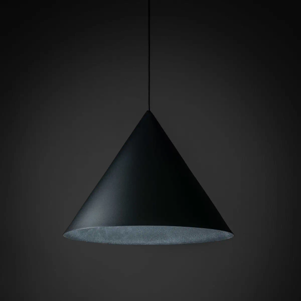 Trójkątna lampa wisząca CONO 10059 salonowa czarny