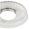 Kryształowy plafon Leena LEE5208 LED 16W 2700K okrągły chrom