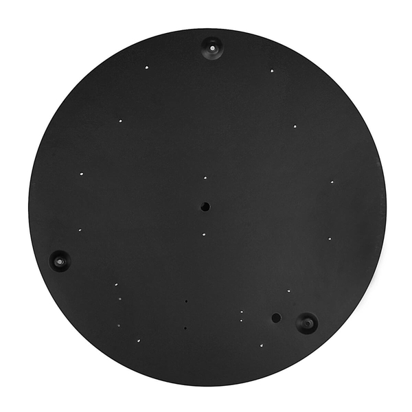 Sufitowa lampa do salonu 1318 LED 40W 3000K okrągła czarny