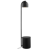 LAMPA stojąca BOTANICA 40849102 Kaspa metalowa OPRAWA podłogowa tuba z doniczką czarna