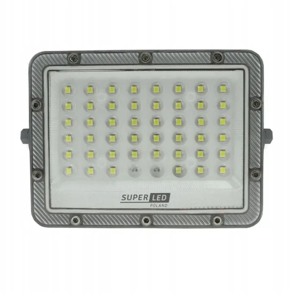 Elewacyjny naświetlacz LED srebrny SLP3126 100W 6000K IP65 z regulacją