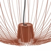 Wisząca lampa druciana PUMPKIN 11494 salonowa terakota