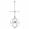Lampa zwisająca kula Vienna 73108 Endon metalowa przezroczysta chrom