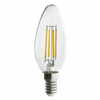 Żarówka świecznikowa 10589 LED 6W 3000K 650lm 230V szklana przezroczysta
