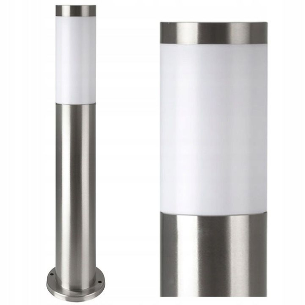 Lampa stojąca słupek Springi L 6721 SuperLED ogrodowy chrom