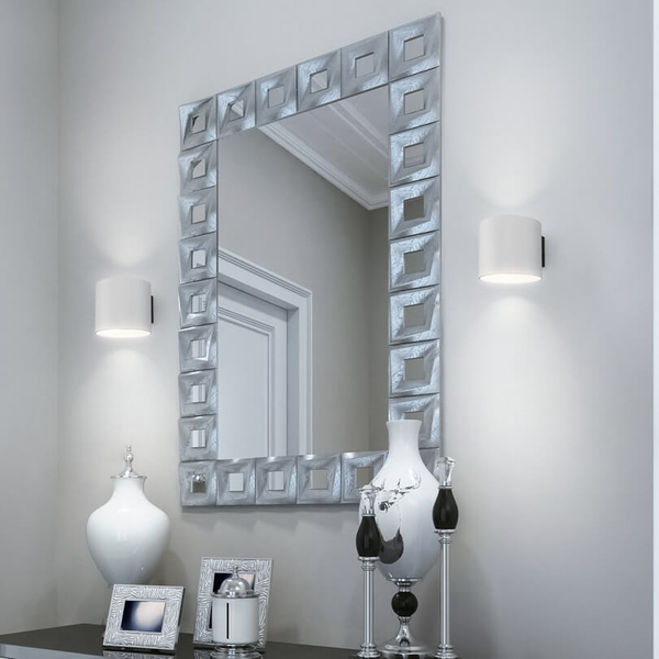 Lampa ścienna z kloszem kinkiet Rond C066WL-01W biały