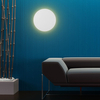 Ścienna lampa sypialniana księżyc Luna 6011 TK Lighting metalowa miała