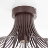 Sufitowa druciana lampa Mateo 63370111X do salonu czarna