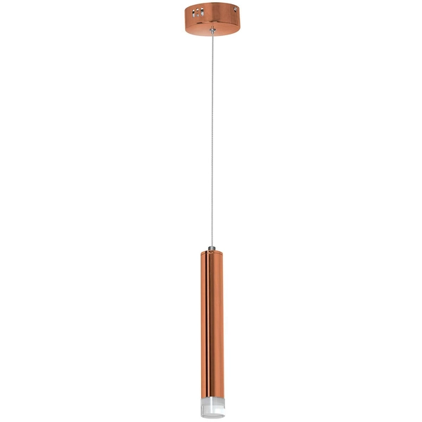 LAMPA wisząca COPPER ML984 Milagro metalowa OPRAWA zwis LED 5W 4000K tuba sopel miedziany