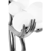 Lampa podłogowa HUMAN MSE1501100556 metalowa kule białe srebrne
