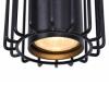Wisząca lampa Falcon K-4932 3-punktowy żyrandol czarny