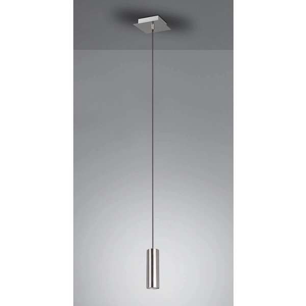 Zwis lampa salonowa VANTOS DL107312400 Trio tubka rurka srebrny