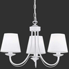 Żyrandol nad łóżko Cortez 110600331 biała lampa wisząca klasyczna