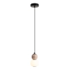 Wisząca lampa ledowa do jadalni Modern P0625 LED 5W 3000K szklana brązowy