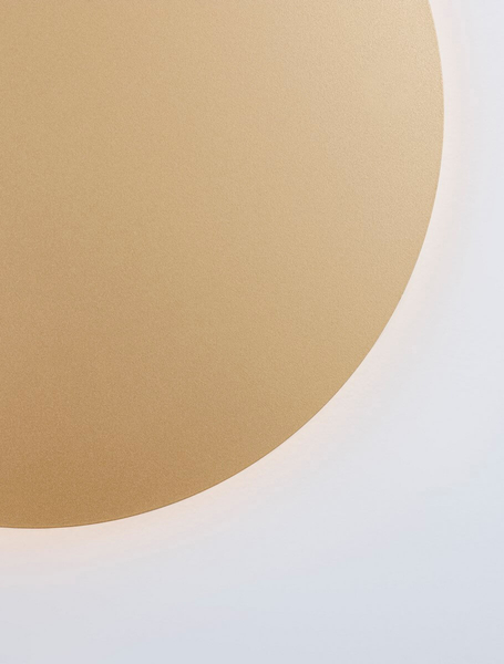 Pokojowa lampa ścienna Chica circle do holu LED 22,5W 3000K złota