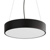 Wisząca lampa okrągła Cleo 137623690241 Team jadalniana nad stół czarna
