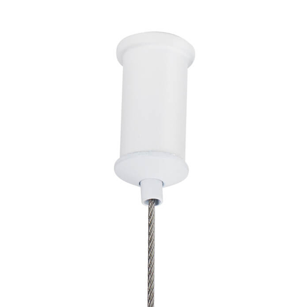 Wisząca lampa nad wyspę Minima MP0095-L120_WH LED 20W 3000K listwa metal biały