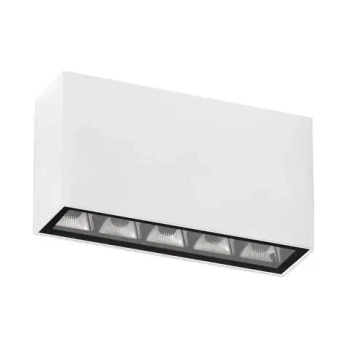 Lampa sufitowa do ogrodu JUNERIO LE75262 LED 7W 3000K IP65 biała