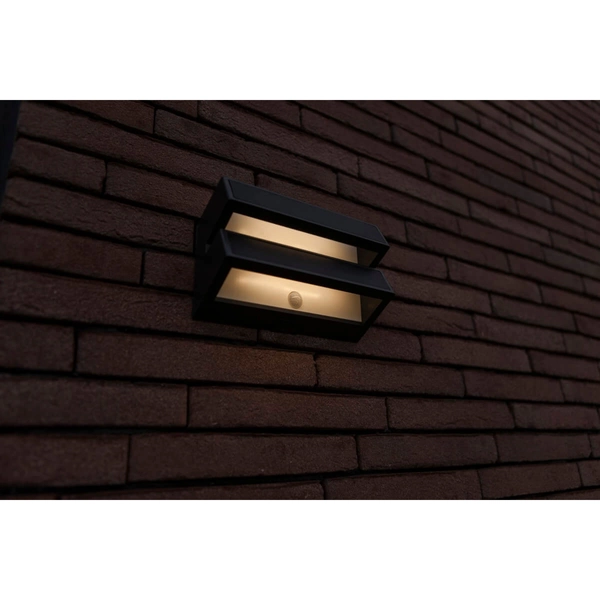 Lampa solarna na elewację BARLO 6915501335 LED 8,2W 3000K IP54 szara