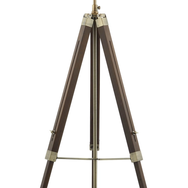 Stelaż do lampy podłogowej Easel EAS4947 Dar Lighting regulowany drewniany